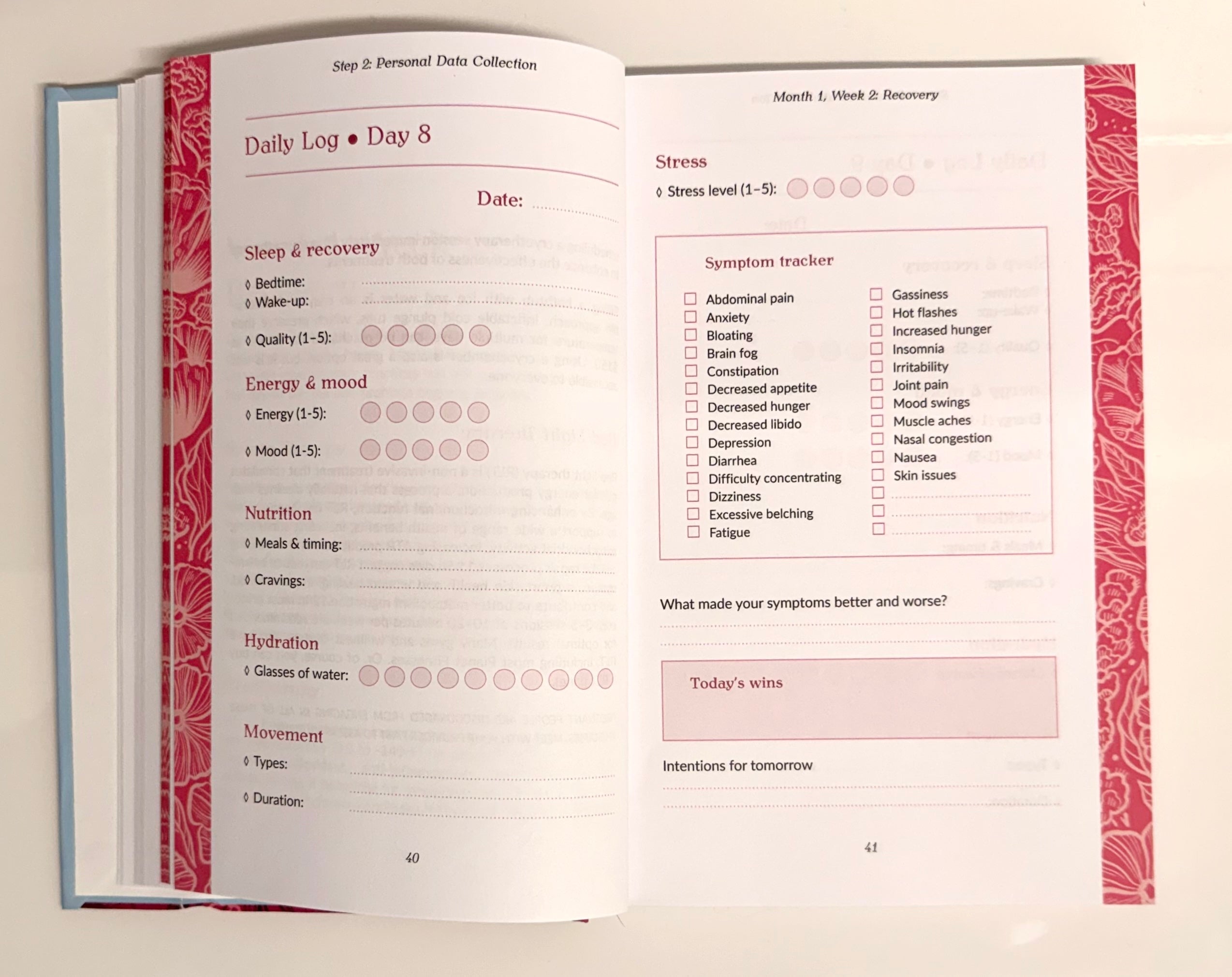 Botanical Edition   OPTIMAL Self-Guided Health Journal