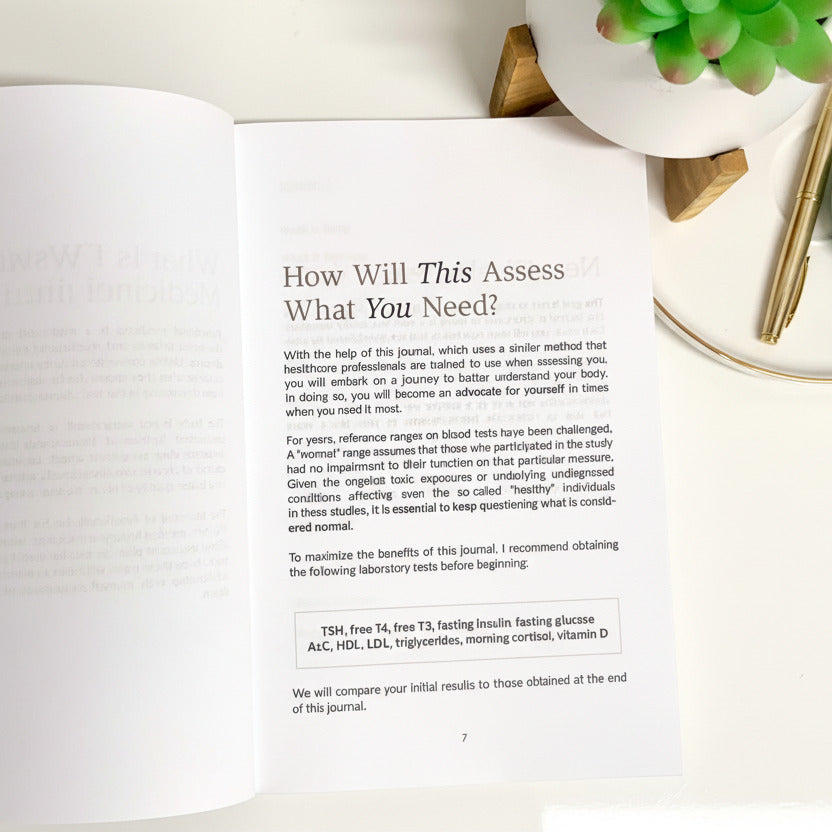 Essential Edition   OPTIMAL Self-Guided Health Journal